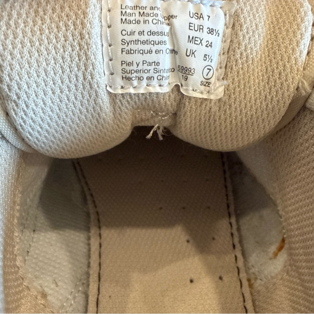Champion Shoes Women’s 7 Sneakers Brown Beige/Cream Suede Lace Up Comfort Low - Picture 10 of 12